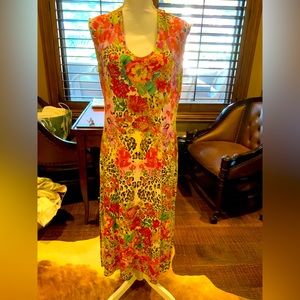 Johnny Was floral dress